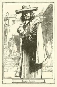 Illustration pour Don Quichotte - William Heath Robinson