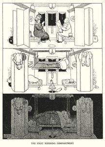 Illustration pour Railway Ribaldry par W Heath Robinson - William Heath Robinson