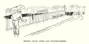 Illustration pour Railway Ribaldry de W Heath Robinson