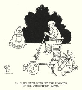 Illustration pour Railway Ribaldry de W Heath Robinson - William Heath Robinson