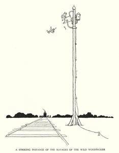 Illustration pour Railway Ribaldry par W Heath Robinson - William Heath Robinson