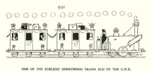 Illustration pour Railway Ribaldry par W Heath Robinson - William Heath Robinson