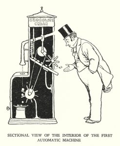 Illustration pour Railway Ribaldry par W Heath Robinson - William Heath Robinson