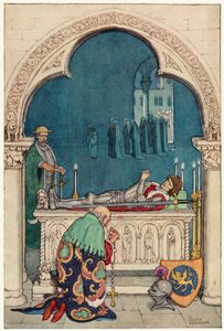 Illustration pour Les Aventures de Don Quichotte - William Heath Robinson