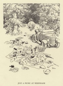 Juste un pique-nique à Whipsnade - William Heath Robinson
