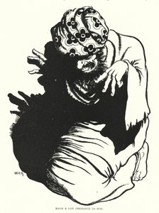 Fait une basse révérence devant lui - William Heath Robinson