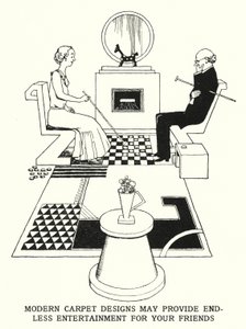 Les designs de tapis modernes peuvent offrir un divertissement sans fin à vos amis