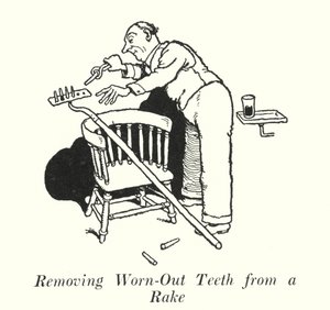 Retirer les Dents Usées d