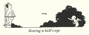Faire un coup au but (lithographie) - William Heath Robinson