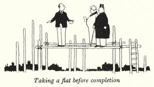 Prendre un appartement avant achèvement - William Heath Robinson