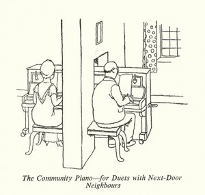 Le Piano communautaire, pour des duos avec les voisins d