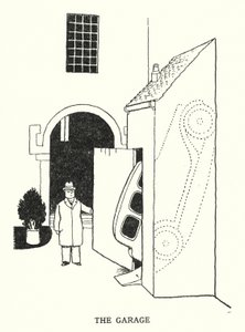 Le garage - William Heath Robinson