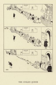 La Queue Volée - William Heath Robinson