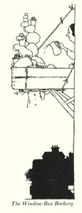 La Rocaille de la Boîte à Fenêtre - William Heath Robinson