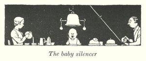 Le silencieux pour bébé (lithographie)