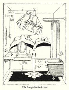 La chambre du bungalow - William Heath Robinson