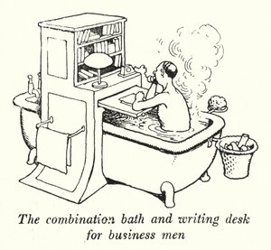 La combinaison bain et bureau pour hommes d