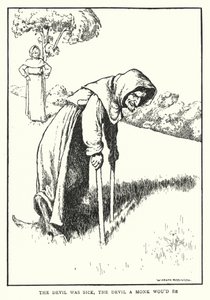 Le diable était malade, le diable voulait être moine - William Heath Robinson