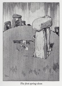 Le premier nettoyage de printemps - William Heath Robinson