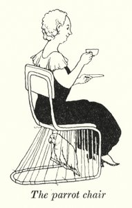 La chaise perroquet - William Heath Robinson