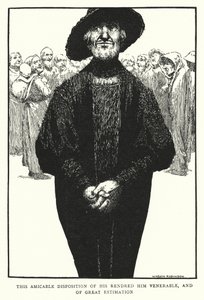 Cette disposition amicale le rendait vénérable et de grande estime - William Heath Robinson