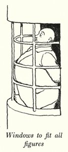 Fenêtres pour toutes les silhouettes - William Heath Robinson