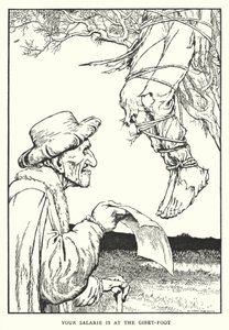 Votre salaire est au pied du gibet - William Heath Robinson