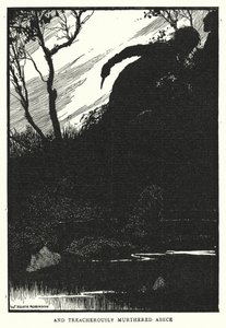et traîtreusement assassiné Abece - William Heath Robinson