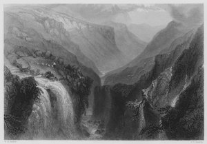 Tête de Glenmalure, Comté de Wicklow (gravure) - William Henry (after) Bartlett