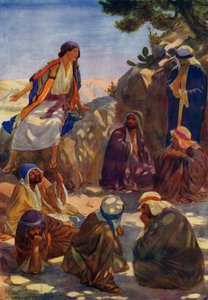 Joseph Raconte Ses Rêves (lithographie en couleur) - William Henry (after) Margetson