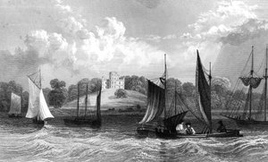 Château de Belmont, près de Grays Thurrock, Essex, gravé par Henry Wallis, 1832 - William Henry Bartlett