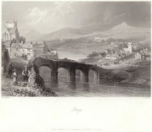 Bray dans le comté de Wicklow - William Henry Bartlett