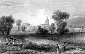 Chelmsford, Essex, gravé par John Rogers, 1831 - William Henry Bartlett