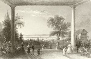 Ville et lac de Constance, depuis le château de Wolfsberg