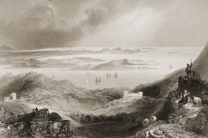 Château de Clifden, Connemara, comté de Galway, de 