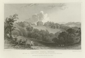 Copped Hall, Essex, la résidence de J Conyers, Esquire - William Henry Bartlett