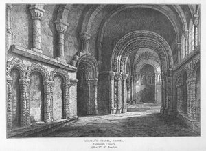 Chapelle de Cormac, Cashel - William Henry Bartlett