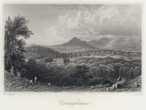 Curaghmore (gravure) - William Henry Bartlett