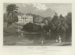 Debden Hall, Essex, la résidence de Sir Francis Vincent - William Henry Bartlett