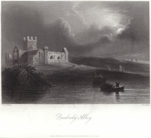 Abbaye de Dunbrody dans le comté de Wexford - William Henry Bartlett