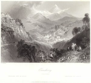 Enniskerry dans le comté de Wicklow - William Henry Bartlett