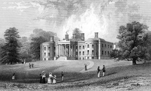 Felix Hall, Essex, gravé par Henry Adlard, 1833 - William Henry Bartlett
