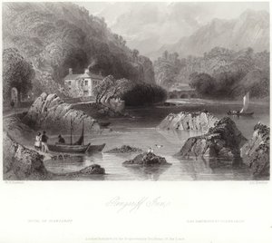 Auberge de Glengariff dans le comté de Cork - William Henry Bartlett