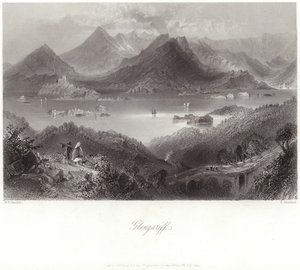Glengariff dans le comté de Cork - William Henry Bartlett