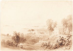 Gowanus Heights, Brooklyn - William Henry Bartlett
