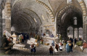 Grande avenue dans le Tchartchi, 1850 - William Henry Bartlett