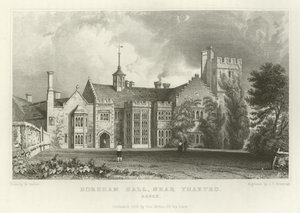 Horeham Hall, près de Thaxted, Essex - William Henry Bartlett