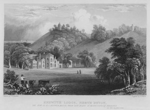 Kenwith Lodge, North Devon - William Henry Bartlett