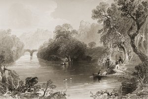 Killarney, Old Weir Bridge, comté de Killarney, Irlande, de 