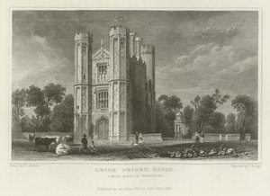 Leigh Priory, Essex, à 7 miles au nord de Chelmsford - William Henry Bartlett